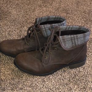 Brown Ankle Boots